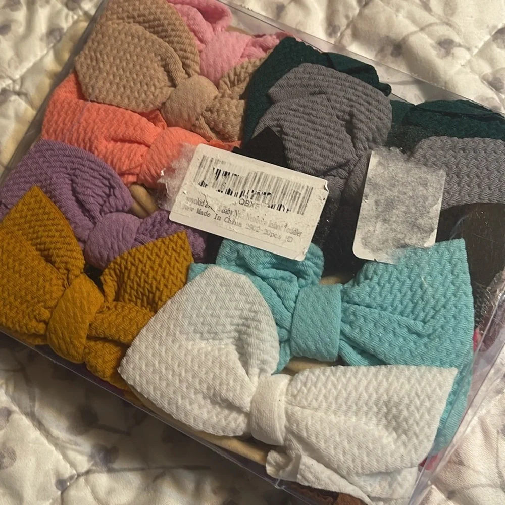 New toddler headband set